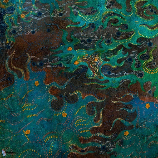 Ka wallpaper in Paradiso van Texam