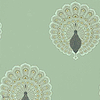 Kalapi wallpaper in Seaglass van Sanderson