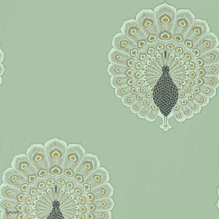 Kalapi wallpaper in Seaglass van Sanderson