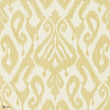 Kasuri wallpaper in Caraway van Sanderson
