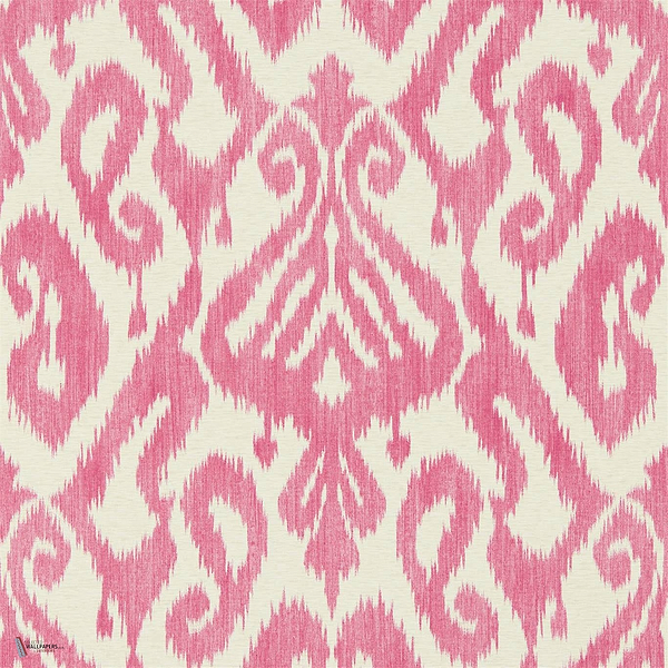 Kasuri wallpaper in Pondicherry van Sanderson