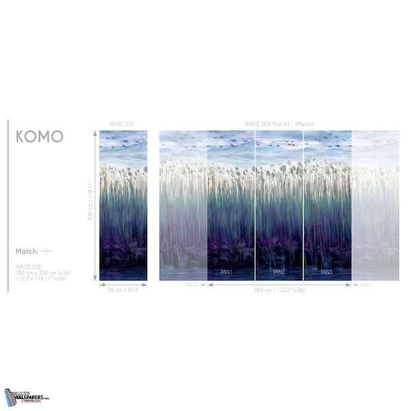 Komo Tapete van Texam