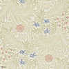 Larkspur Tapete in Manilla van Morris & Co