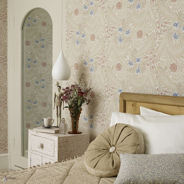 Larkspur Tapete van Morris & Co