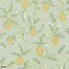 Lemon Tree Tapete in Sage van Morris & Co