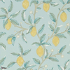 Lemon Tree Tapete in Wedgewood van Morris & Co