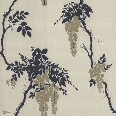 Leonora behang in Gold van 1838 wallcoverings