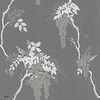 Leonora behang in Gray van 1838 wallcoverings