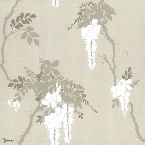 Leonora behang in Ivory van 1838 wallcoverings