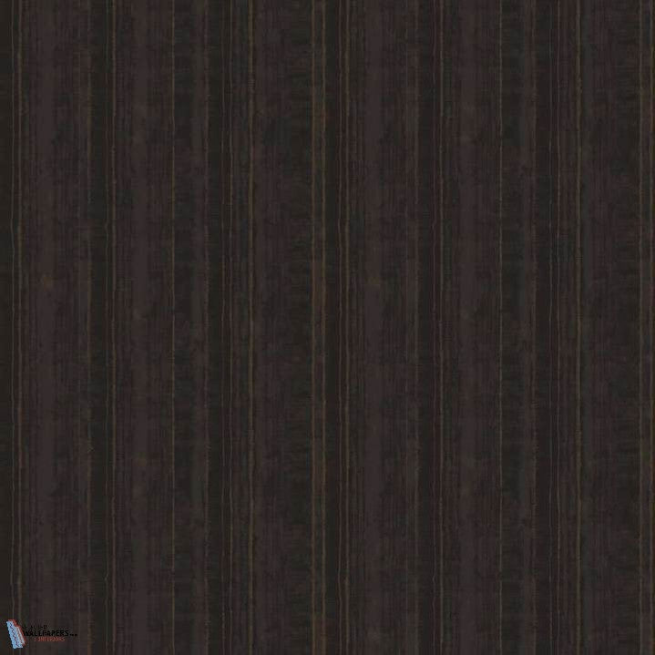 Line wallpaper in Rusted Crimson van Texam