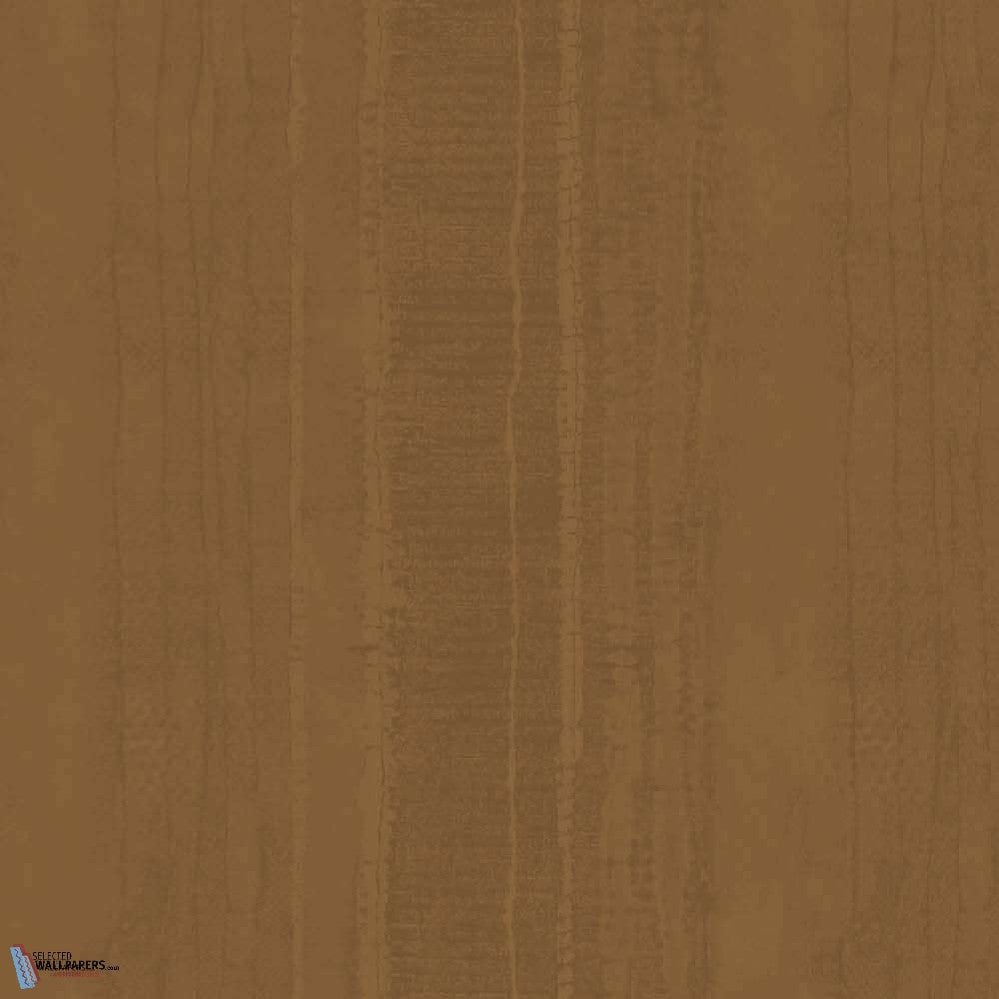Line wallpaper in Tangerine Bliss van Texam