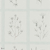 Little Thistles Tapete in Grey/Blue van Sanderson