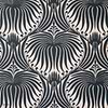 Lotus wallpaper in Black 57 van Farrow & Ball