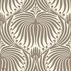 Lotus wallpaper in Mouse's Back van Farrow & Ball