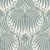 Lotus wallpaper in Oval Room Blue van Farrow & Ball