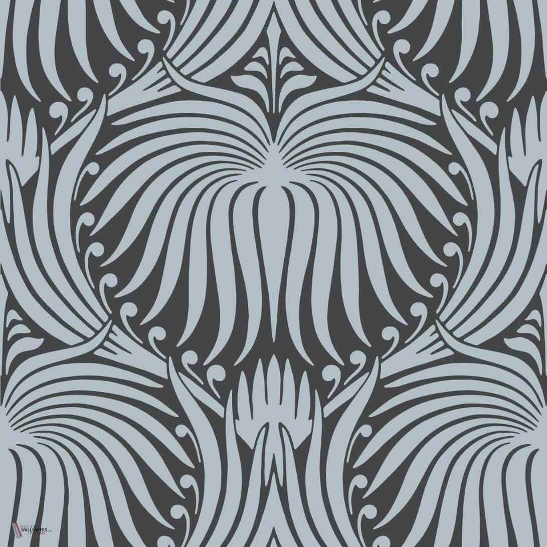 Lotus wallpaper in Parma Gray van Farrow & Ball