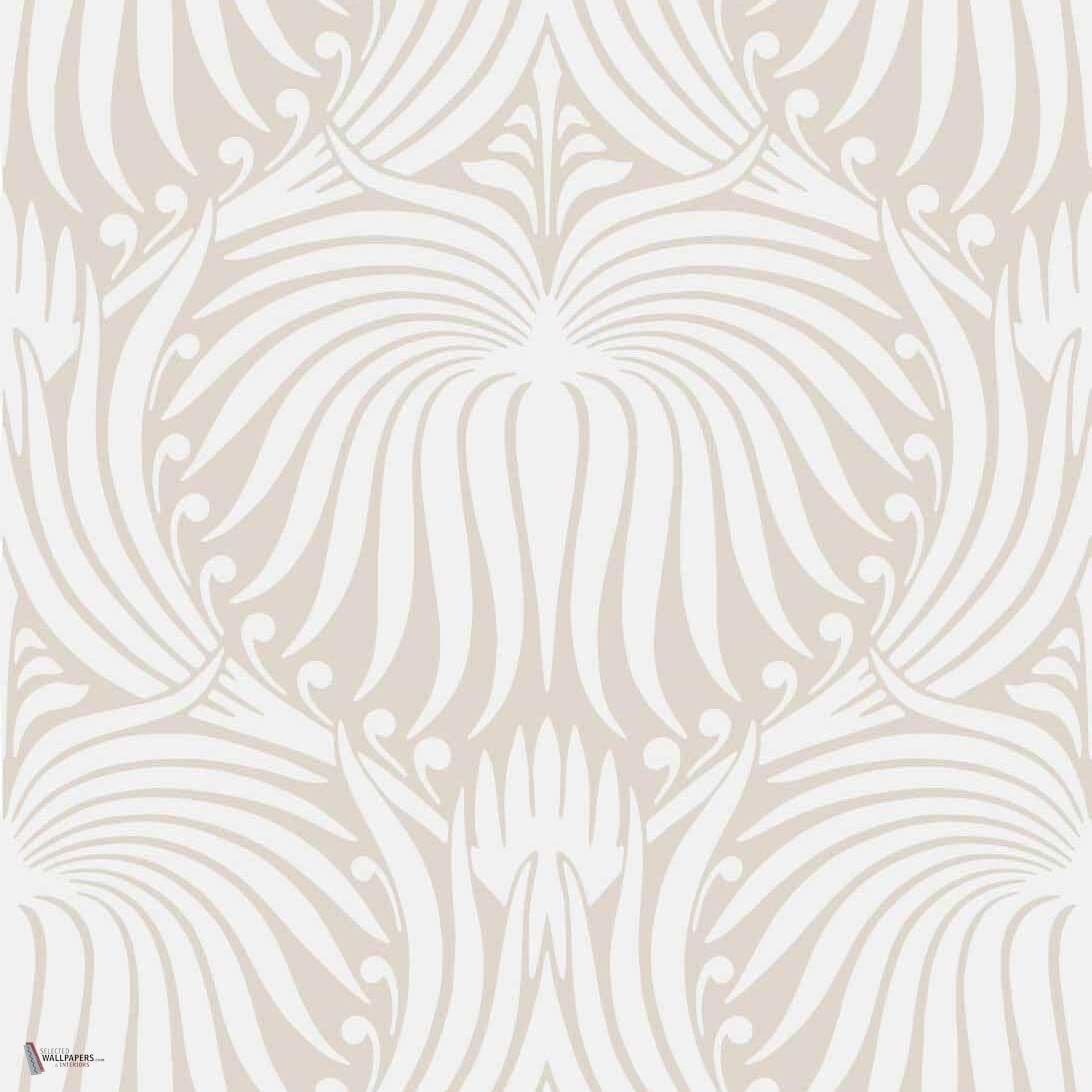 Lotus wallpaper in Point 2003 van Farrow & Ball