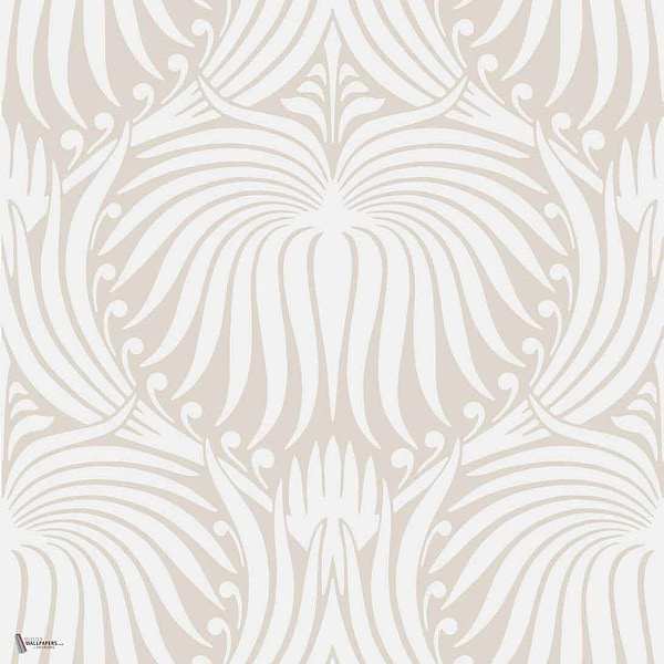 Lotus wallpaper in Point 2003 van Farrow & Ball