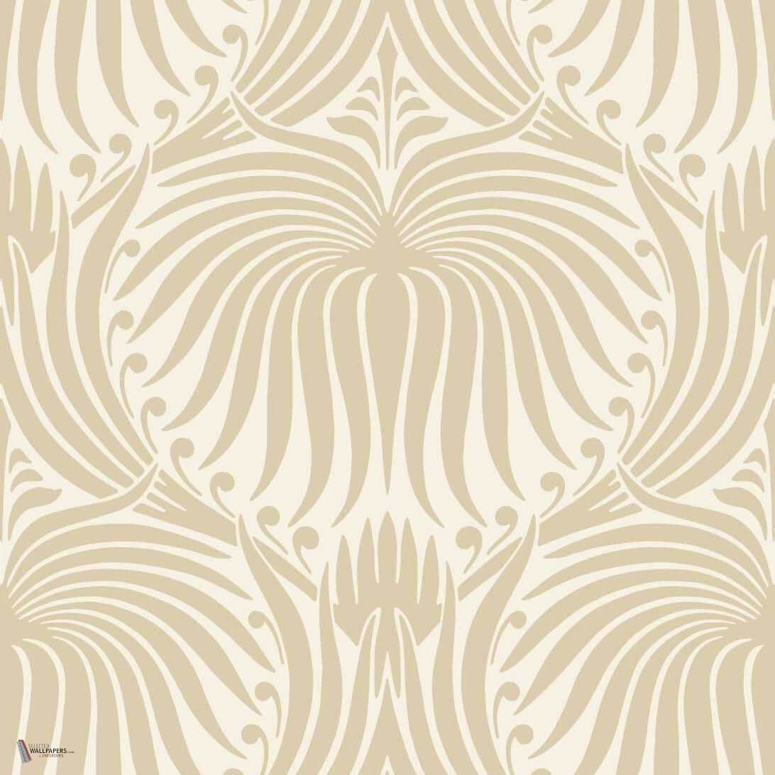 Lotus wallpaper in String No8 van Farrow & Ball