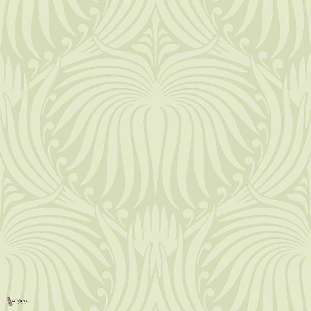 Lotus wallpaper in Tunsgate Green van Farrow & Ball