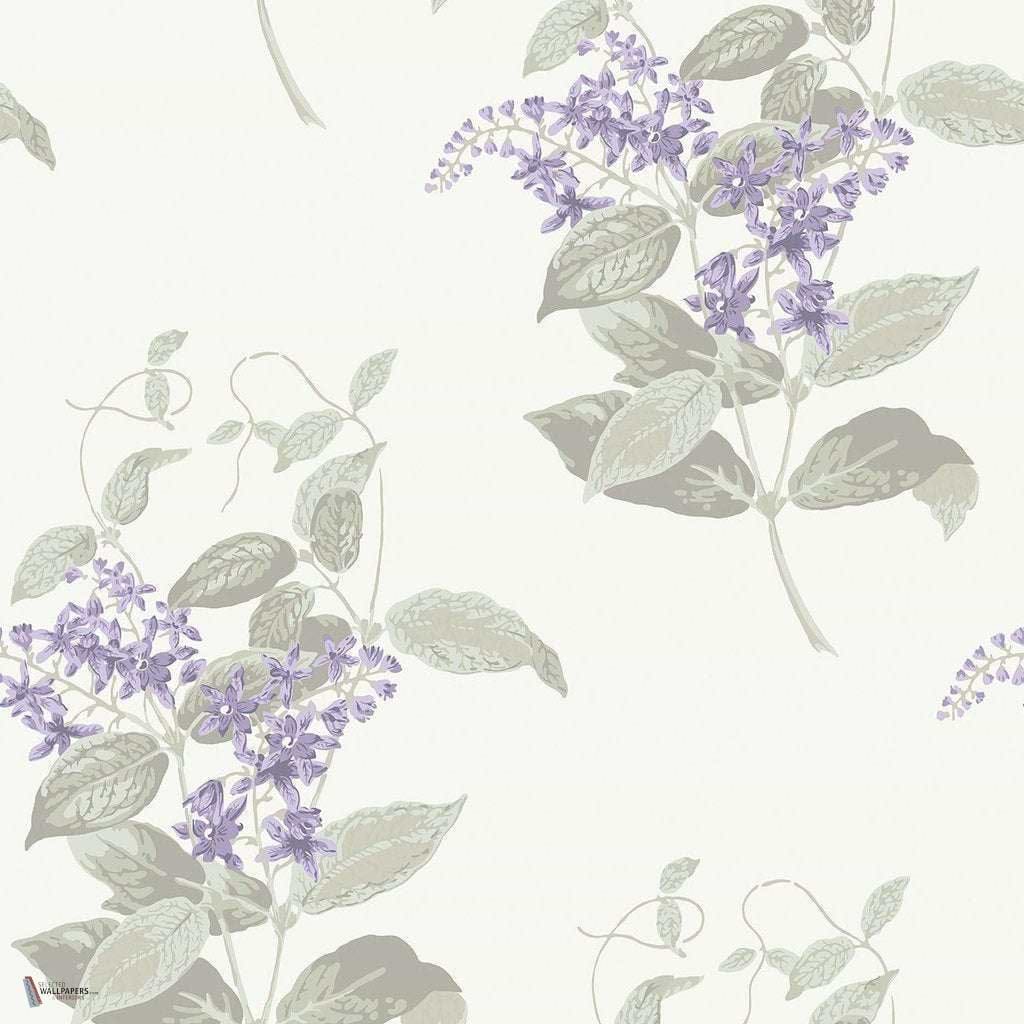 Madras Violet wallpaper in Lilac & Stone van Cole & Son