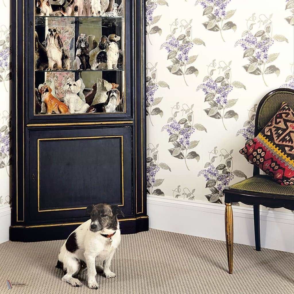 Madras Violet wallpaper van Cole & Son
