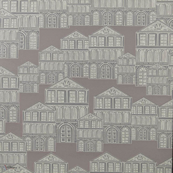 Maison wallpaper in Rose van 1838 wallcoverings