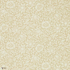 Mallow wallpaper in Soft Gold van Morris & Co
