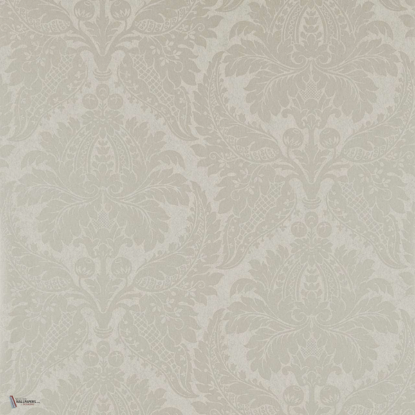 Malmaison Damask Tapete in Chalk van Zoffany