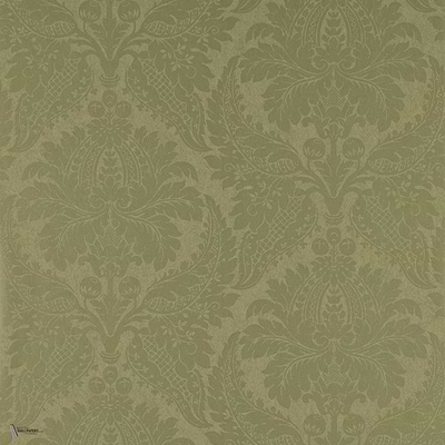 Malmaison Damask Tapete in Old Gold van Zoffany