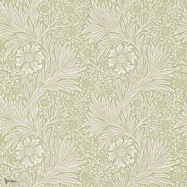 Marigold Tapete in Artichoke van Morris & Co