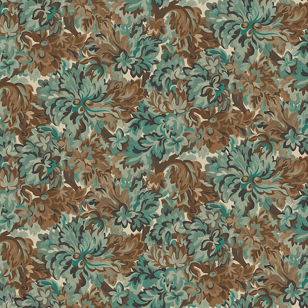 Idilia Tapete in Amazonite von Masureel