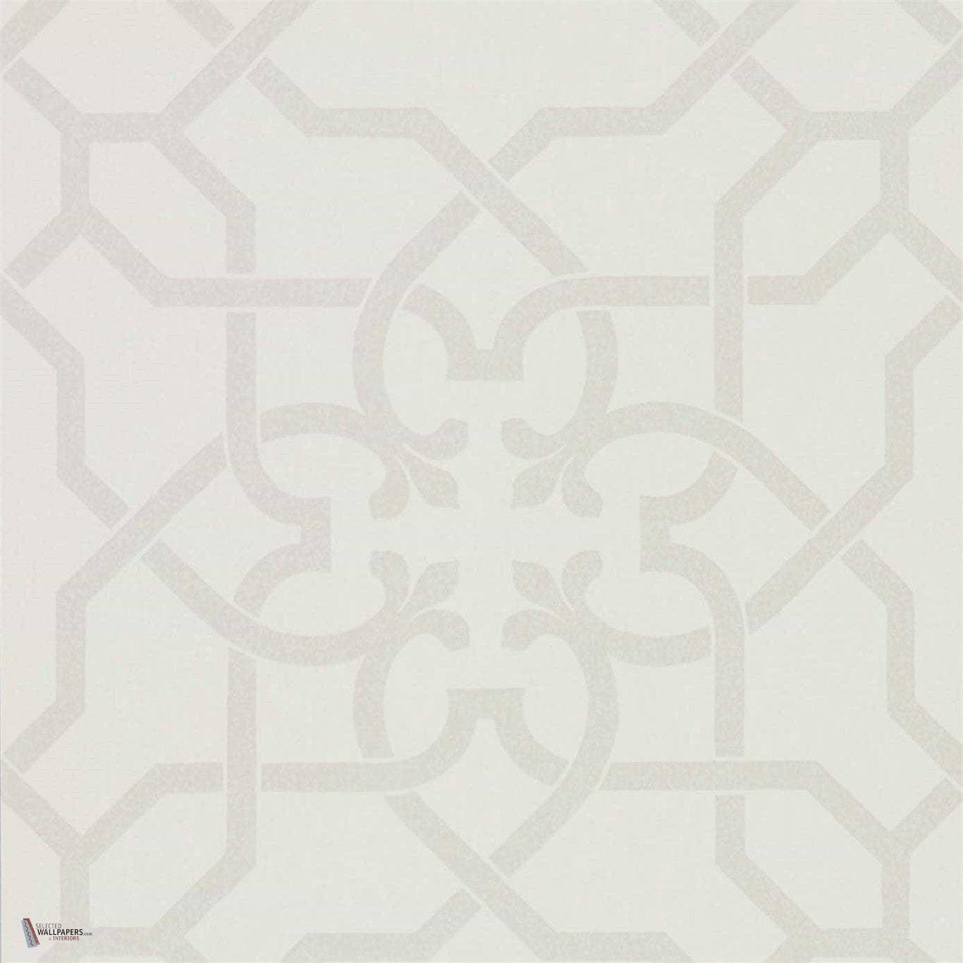 Mawton wallpaper in Dove van Sanderson