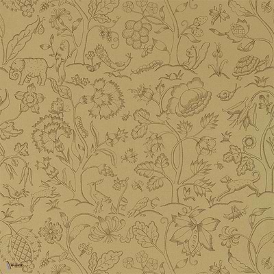 Middlemore behang in Antique Gold van Morris & Co