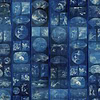 Aizome Collage Tapete in Multicolor von Mind the Gap
