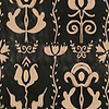 Grandma'S Stencil Tapete in Anthracite von Mind the Gap