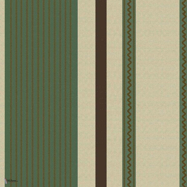 Nochrich Tapete in Green von Mind the Gap