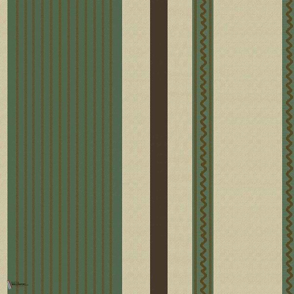Nochrich Tapete in Green von Mind the Gap