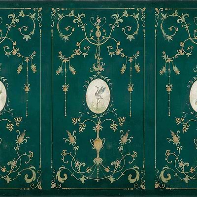 Mirto wallpaper in Aloe by Coordonne