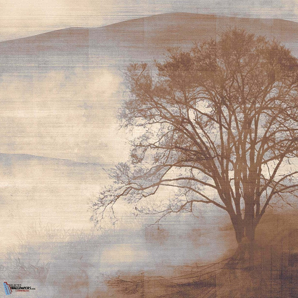 Mist wallpaper in Cloud Blue van Texam