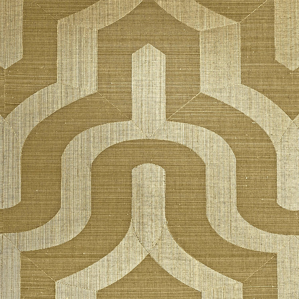 Mogador wallpaper in Dore by Casamance