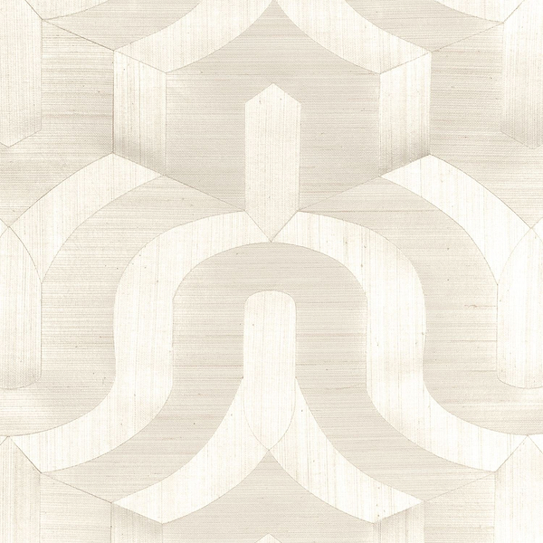 Mogador wallpaper in Nacre by Casamance