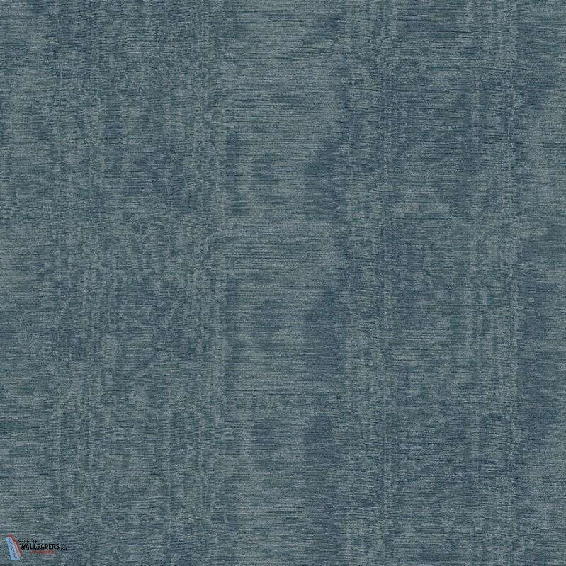 Moire wallpaper in Baikal van Texam