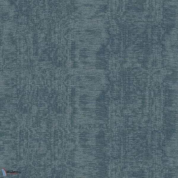 Moire wallpaper in Baikal van Texam