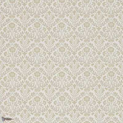 Morris Bellflowers Tapete in Linen/Cream van Morris & Co