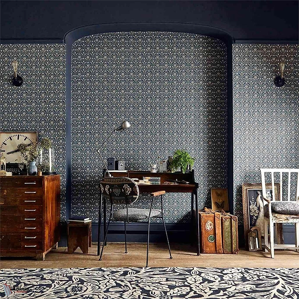 Morris Bellflowers Tapete van Morris & Co