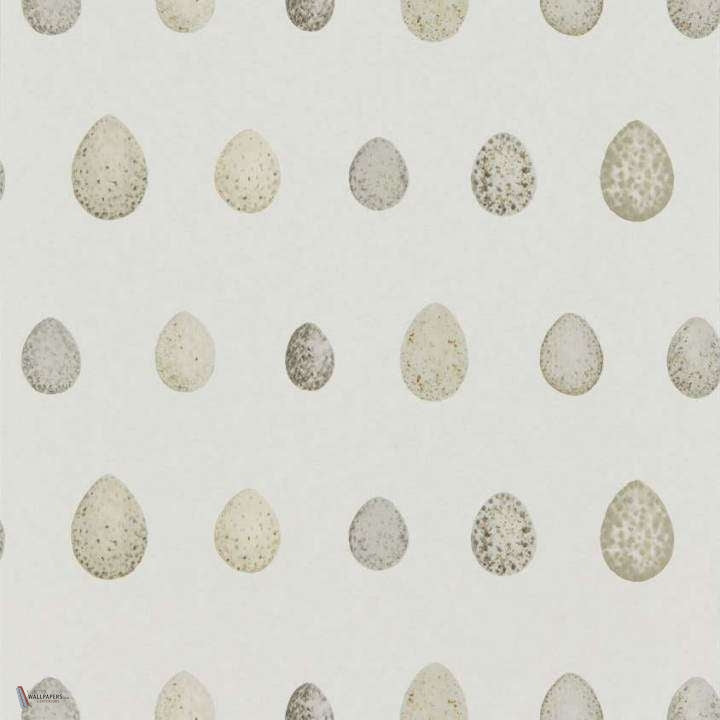 Nest Egg wallpaper in Almond/Stone van Sanderson