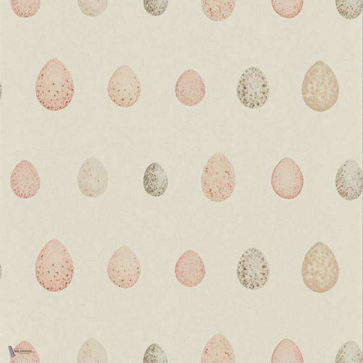 Nest Egg wallpaper in Blush Pink van Sanderson