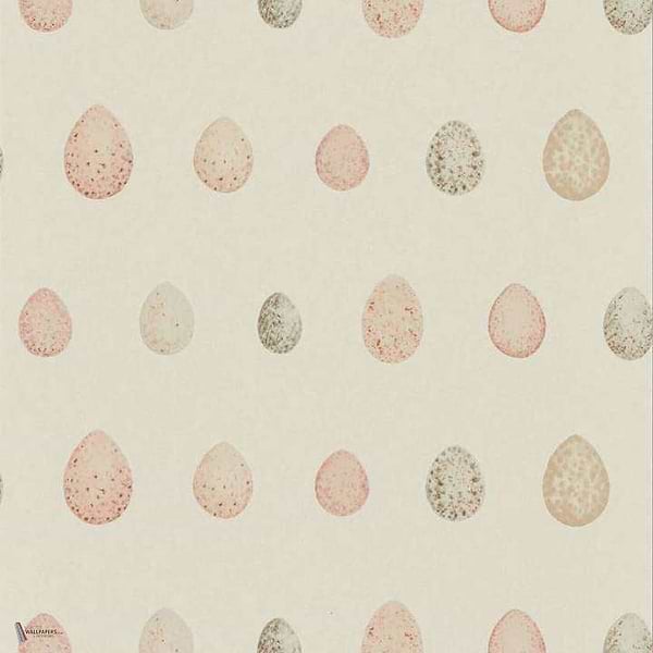 Nest Egg wallpaper in Blush Pink van Sanderson