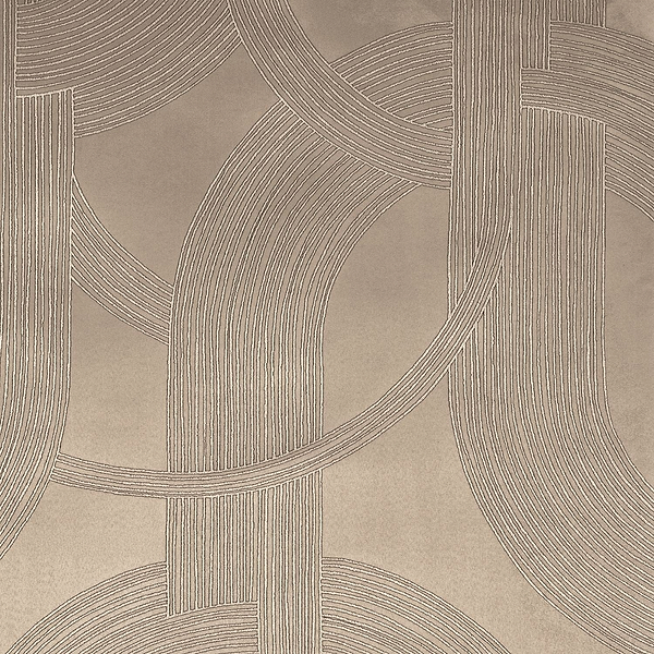 Odeon Tapete in Taupe Dore von Casamance